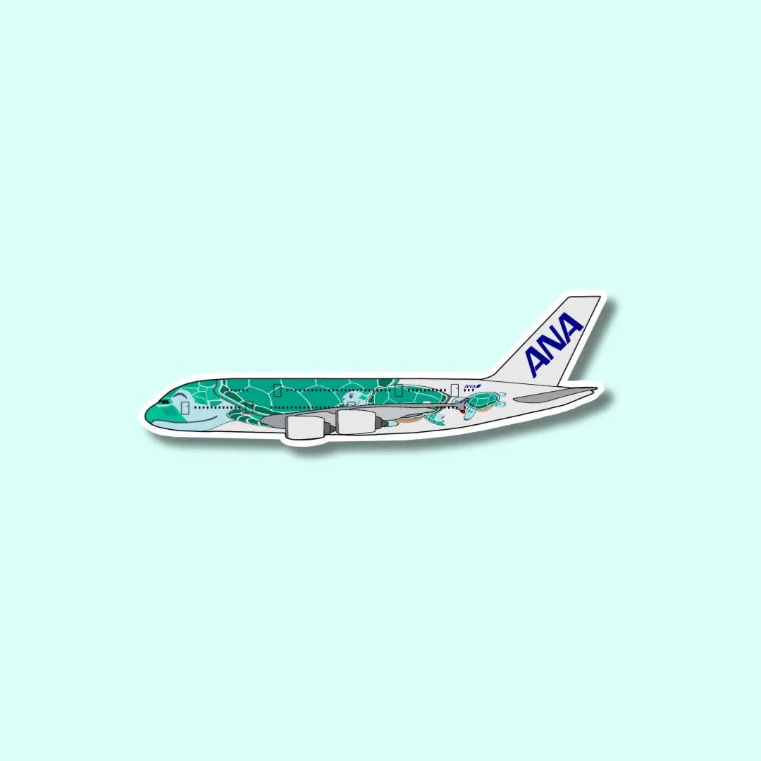 A380 Airbus Airplane Sticker
