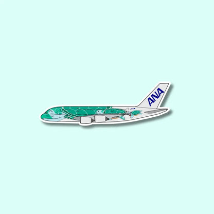 A380 Airbus Airplane Sticker