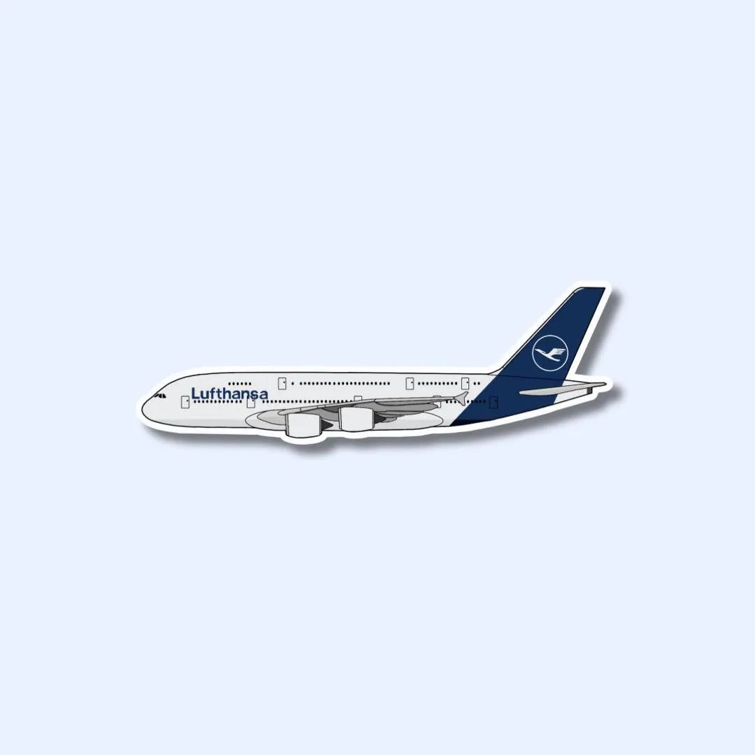 A380 Airbus Airplane Sticker
