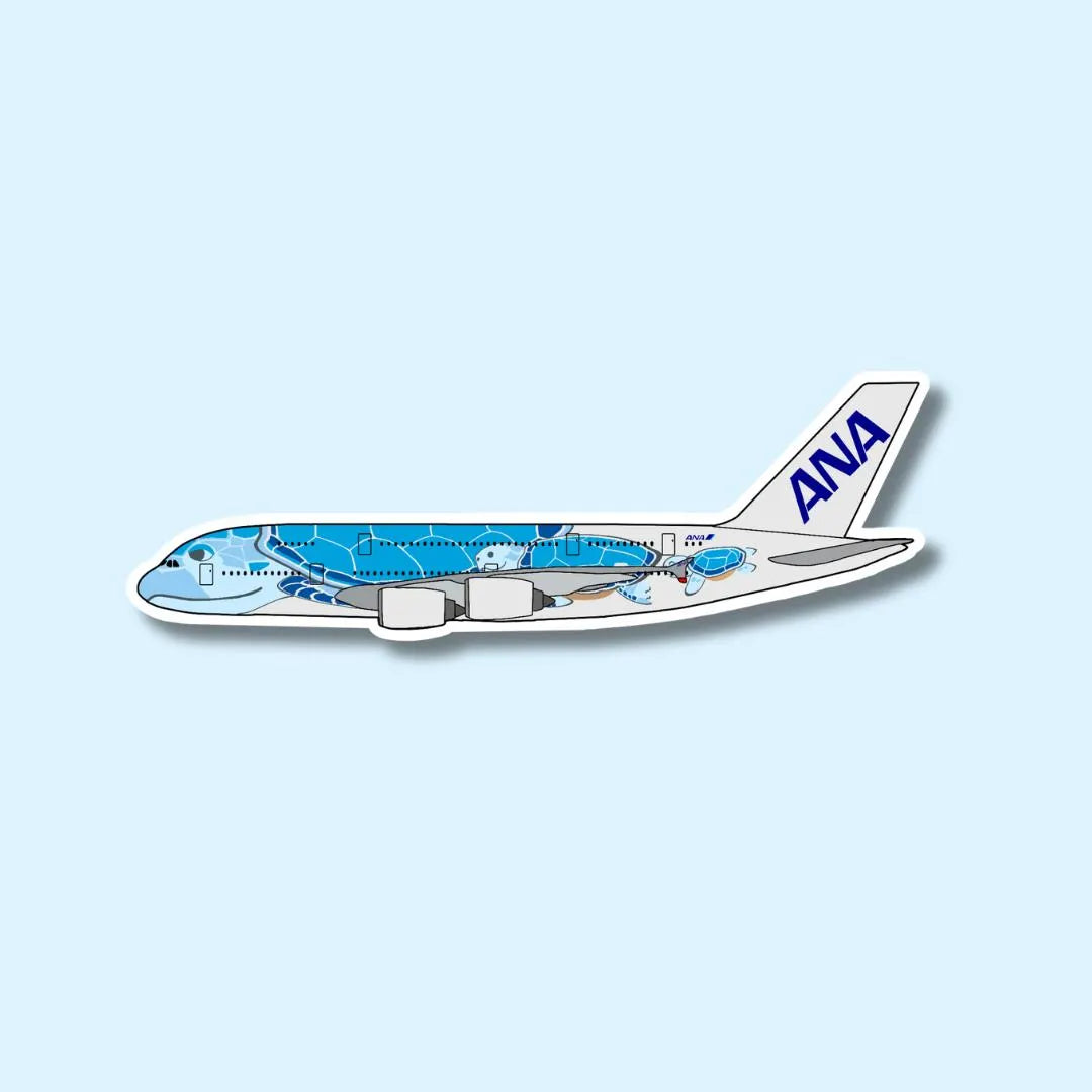A380 Airbus Airplane Sticker