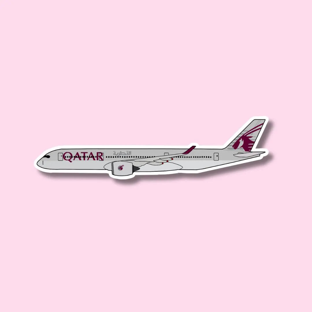 A350 Airbus Airplane Sticker