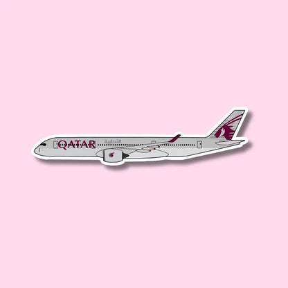 A350 Airbus Airplane Sticker