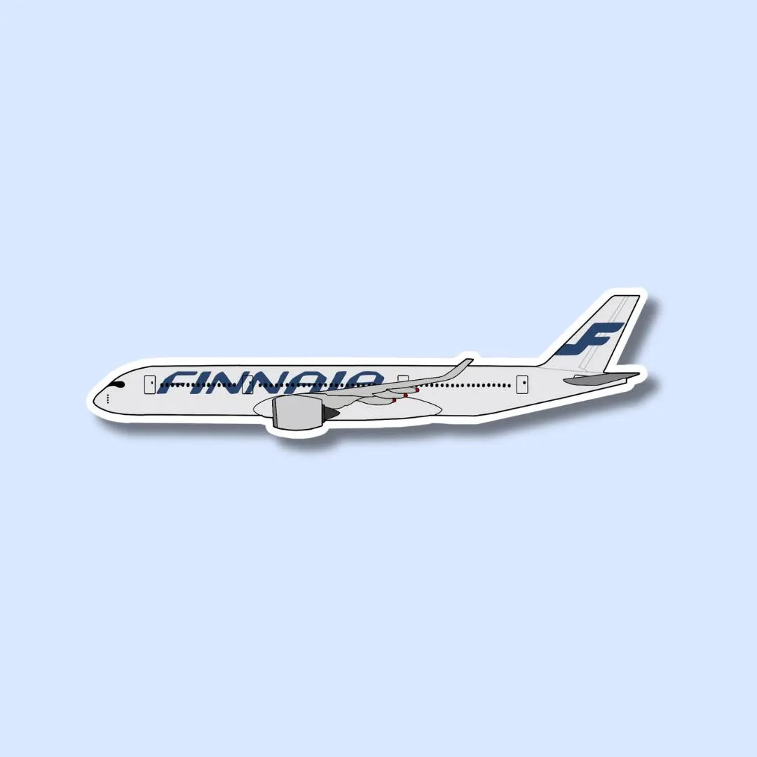 A350 Airbus Airplane Sticker