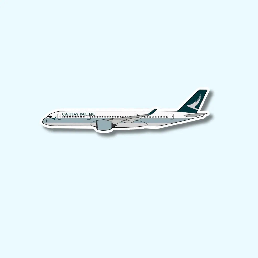 A350 Airbus Airplane Sticker