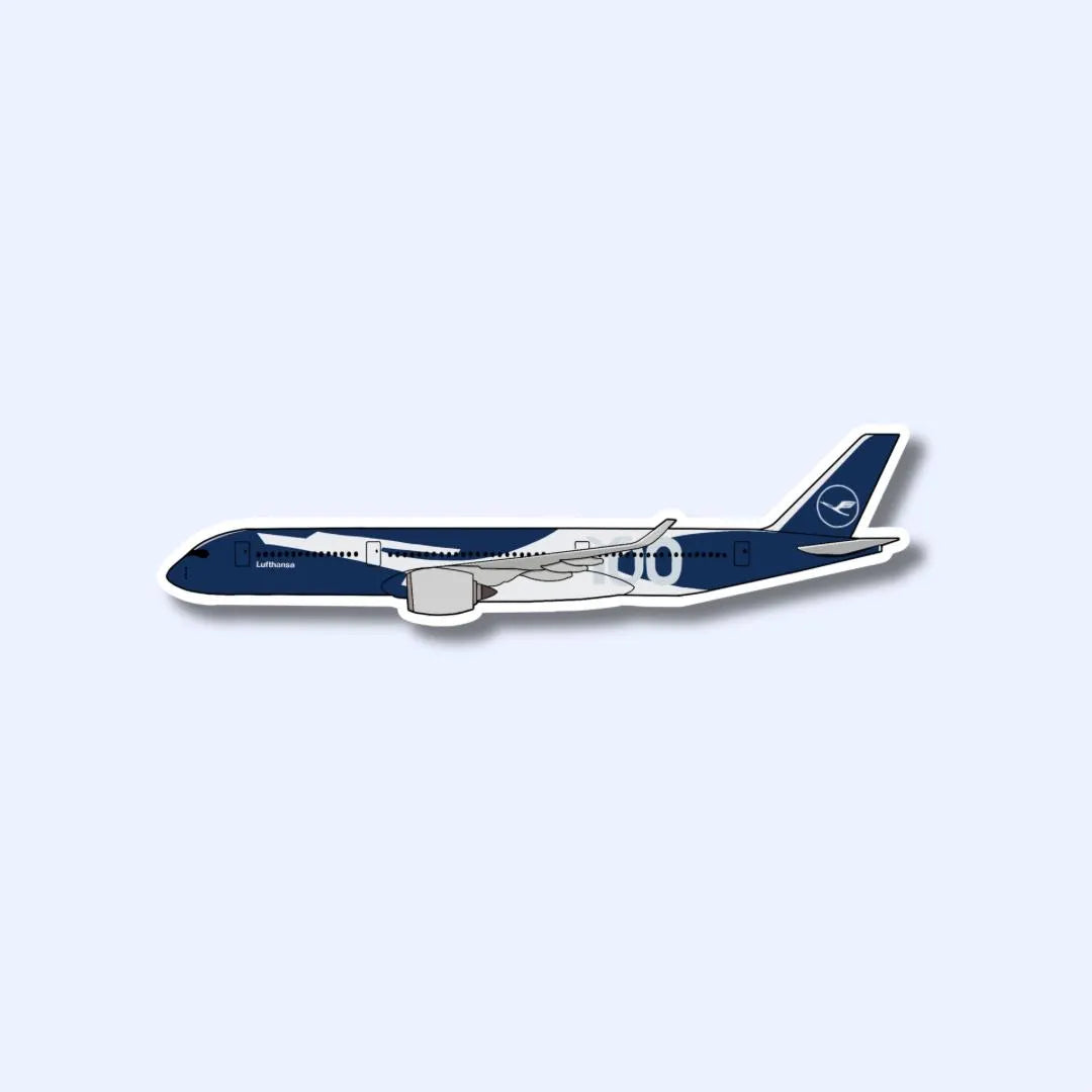 A350 Airbus Airplane Sticker