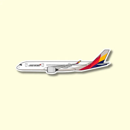 A350 Airbus Airplane Sticker