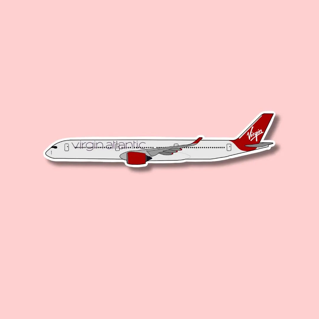A350 Airbus Airplane Sticker