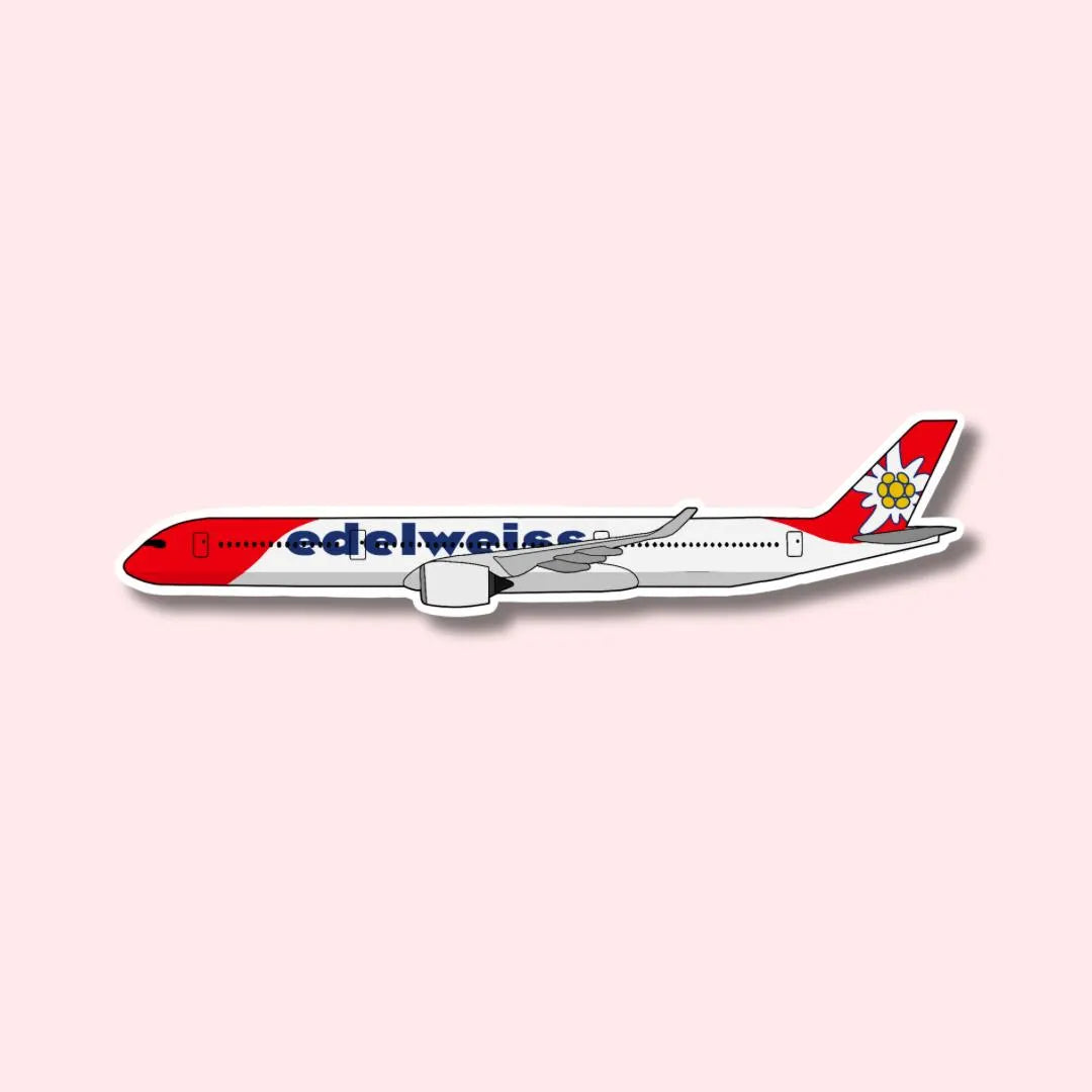 A350 Airbus Airplane Sticker