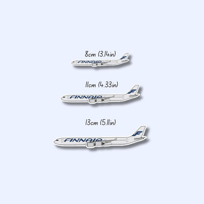 A340 Airbus Airplane Sticker
