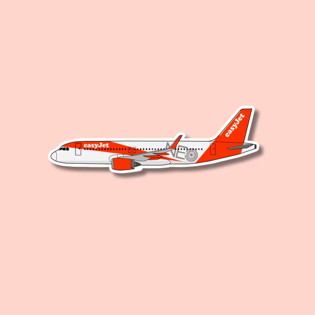 A320 Airbus Airplane Sticker