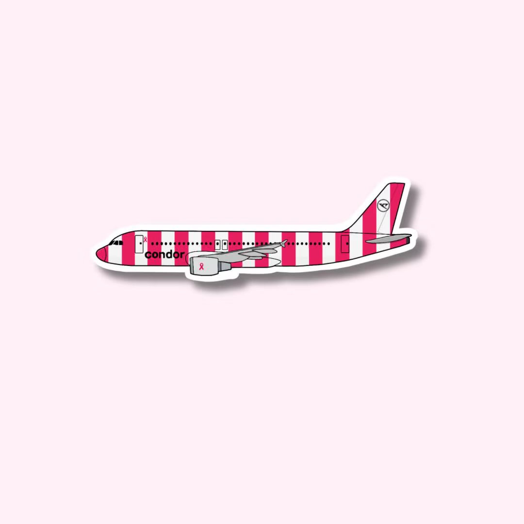 A320 Airbus Airplane Sticker