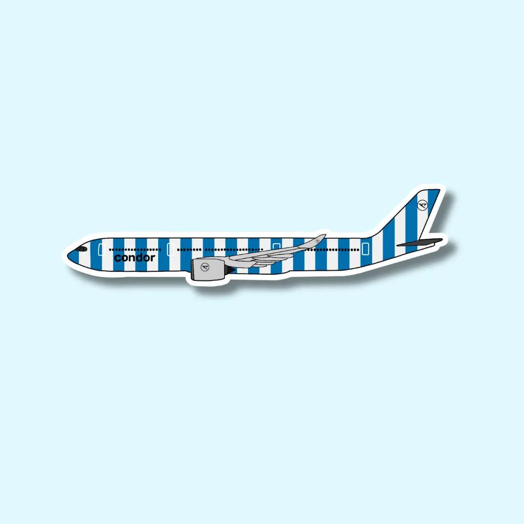 A330 Airbus Airplane Sticker