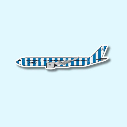 A330 Airbus Airplane Sticker