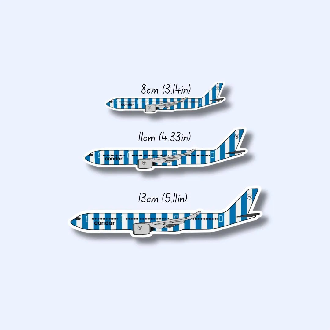 A330 Airbus Airplane Sticker