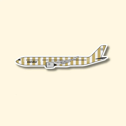 A330 Airbus Airplane Sticker