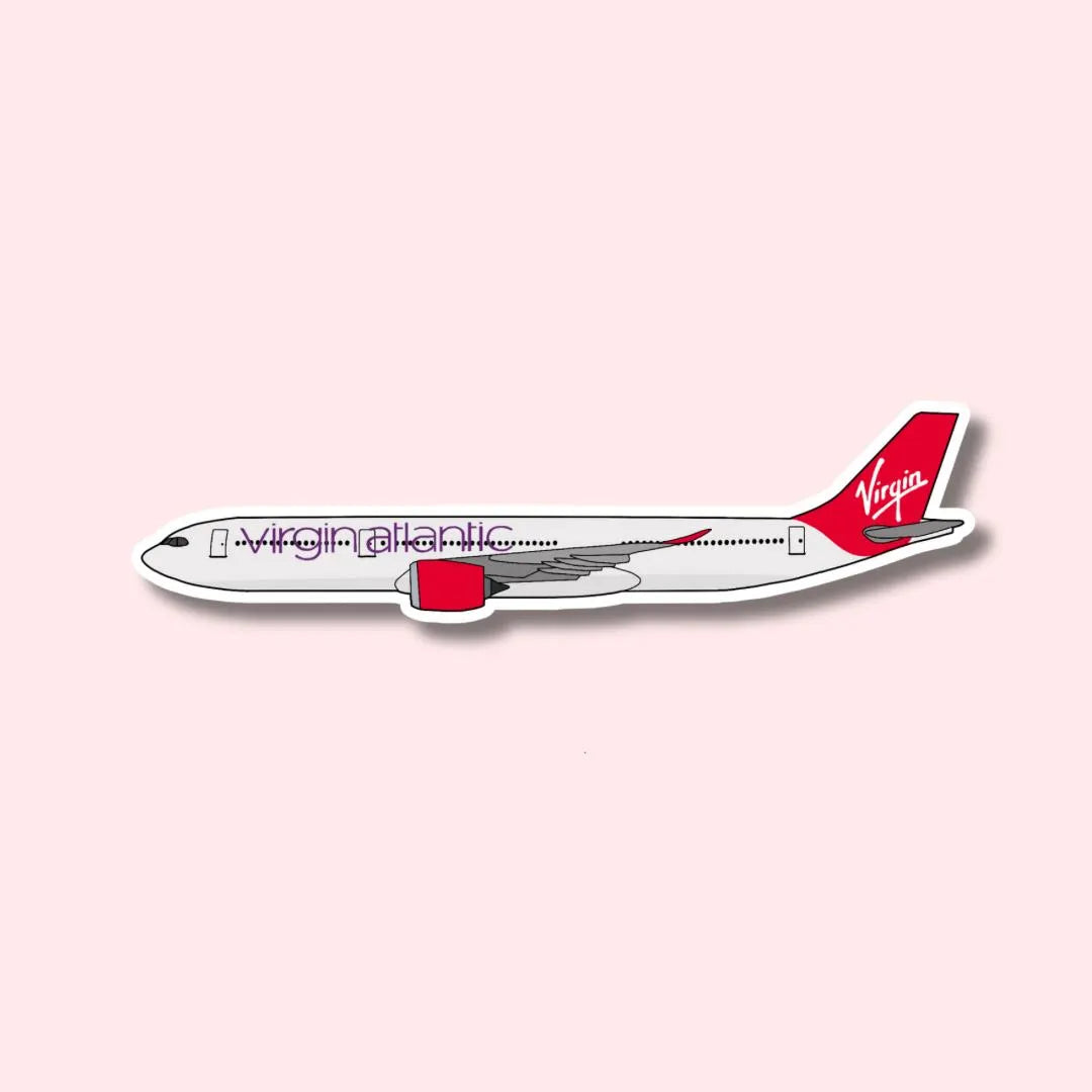 A330 Airbus Airplane Sticker