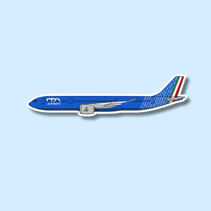 A330 Airbus Airplane Sticker