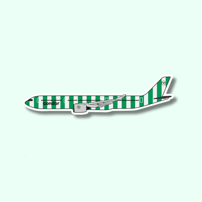 A330 Airbus Airplane Sticker