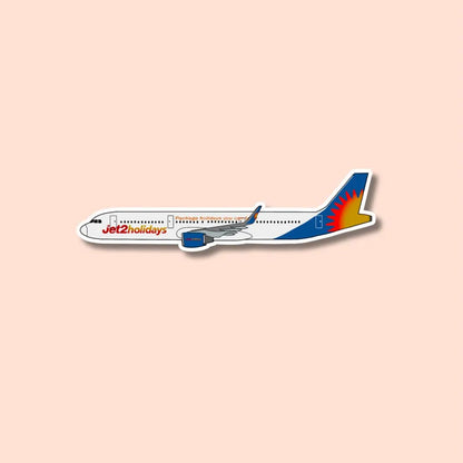 A321 Airbus Airplane Sticker
