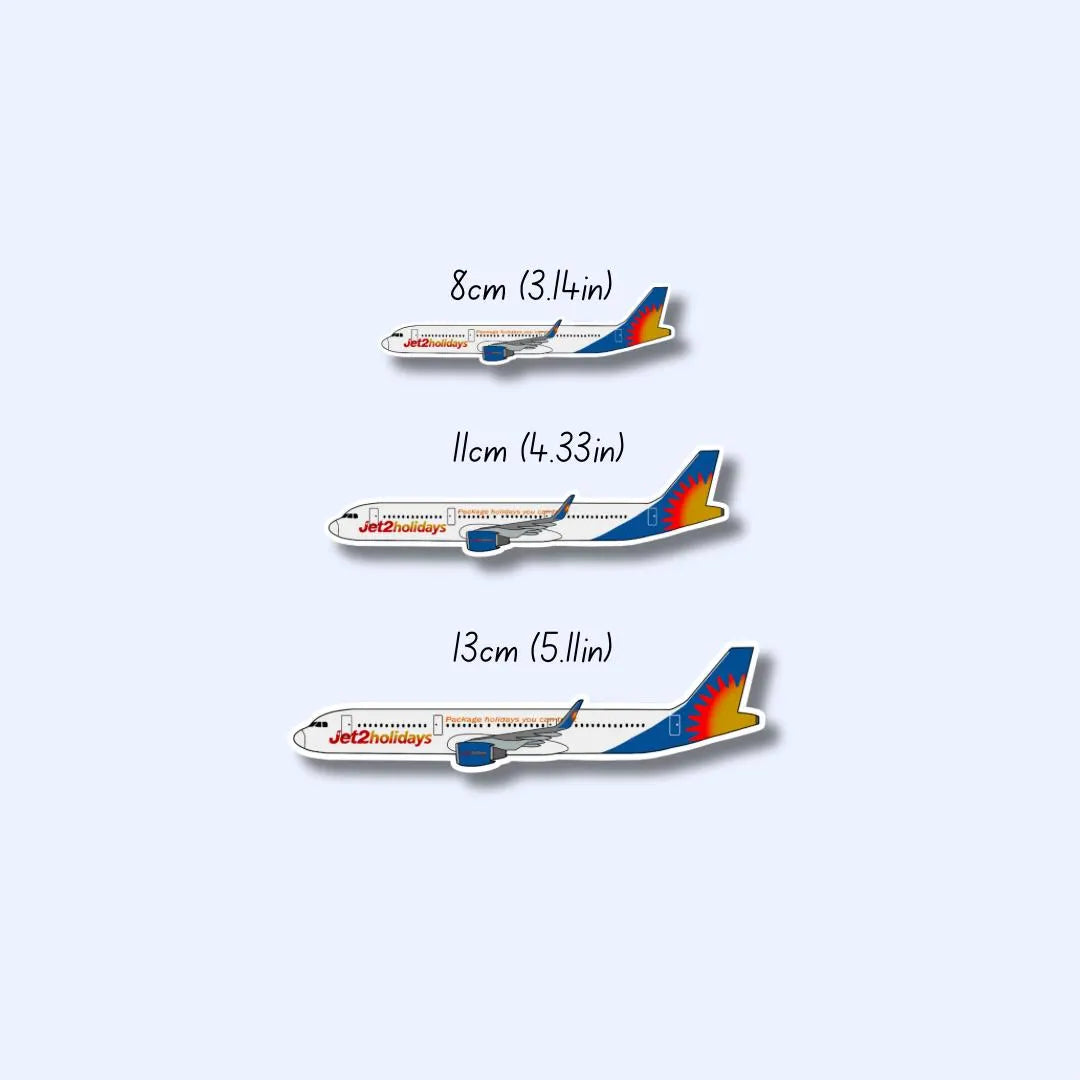 A321 Airbus Airplane Sticker