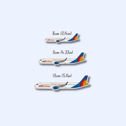 A321 Airbus Airplane Sticker