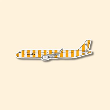 A321 Airbus Airplane Sticker