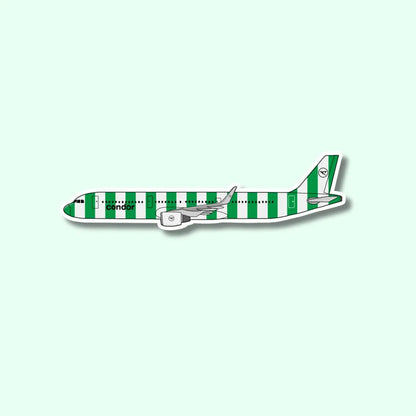 A321 Airbus Airplane Sticker