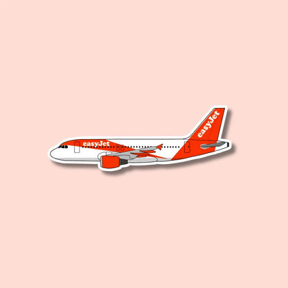 A319 Airbus Airplane Sticker