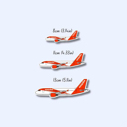 A319 Airbus Airplane Sticker