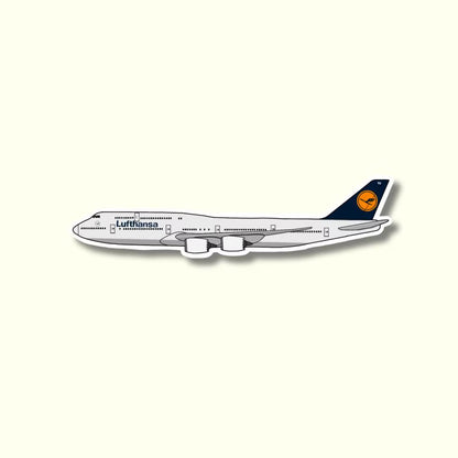 747 Boeing Airplane Sticker