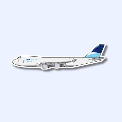 747 Boeing Airplane Sticker