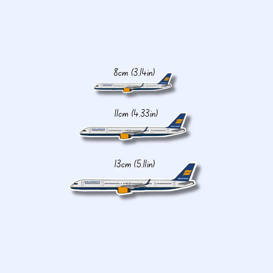 757 Boeing Airplane Sticker