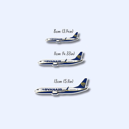 737 Boeing Airplane Sticker
