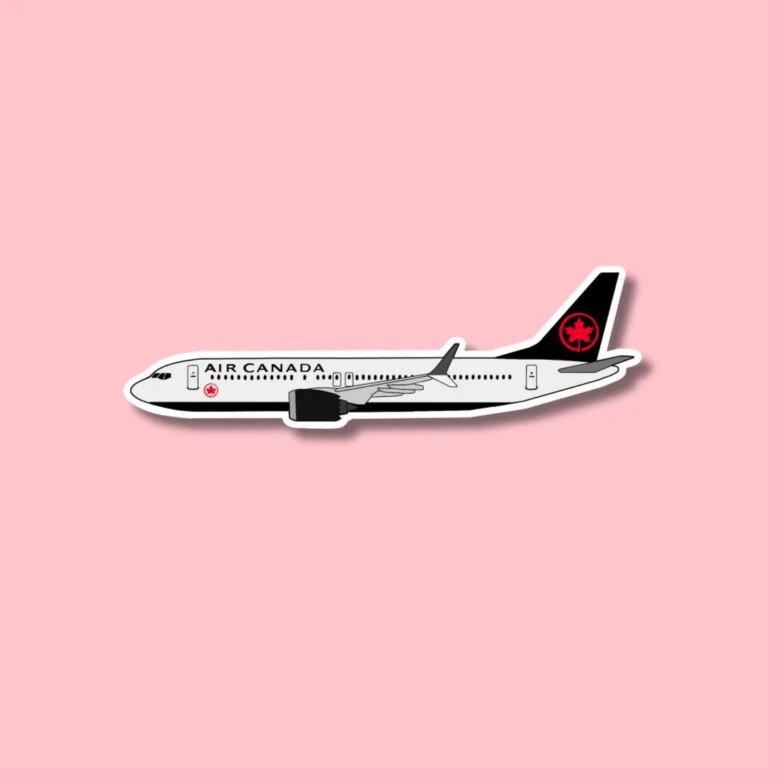 737 Boeing Airplane Sticker