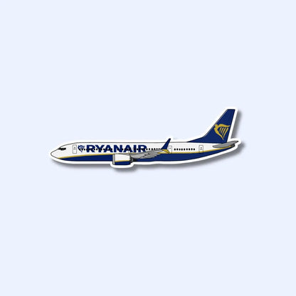 737 Boeing Airplane Sticker