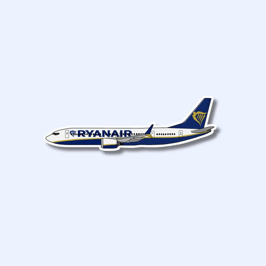 737 Boeing Airplane Sticker