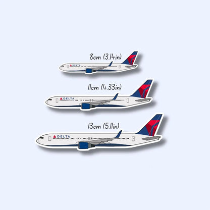 767 Boeing Airplane Sticker