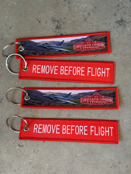 Remove Before Flight Keyring – Mach Loop Aviation Tag
