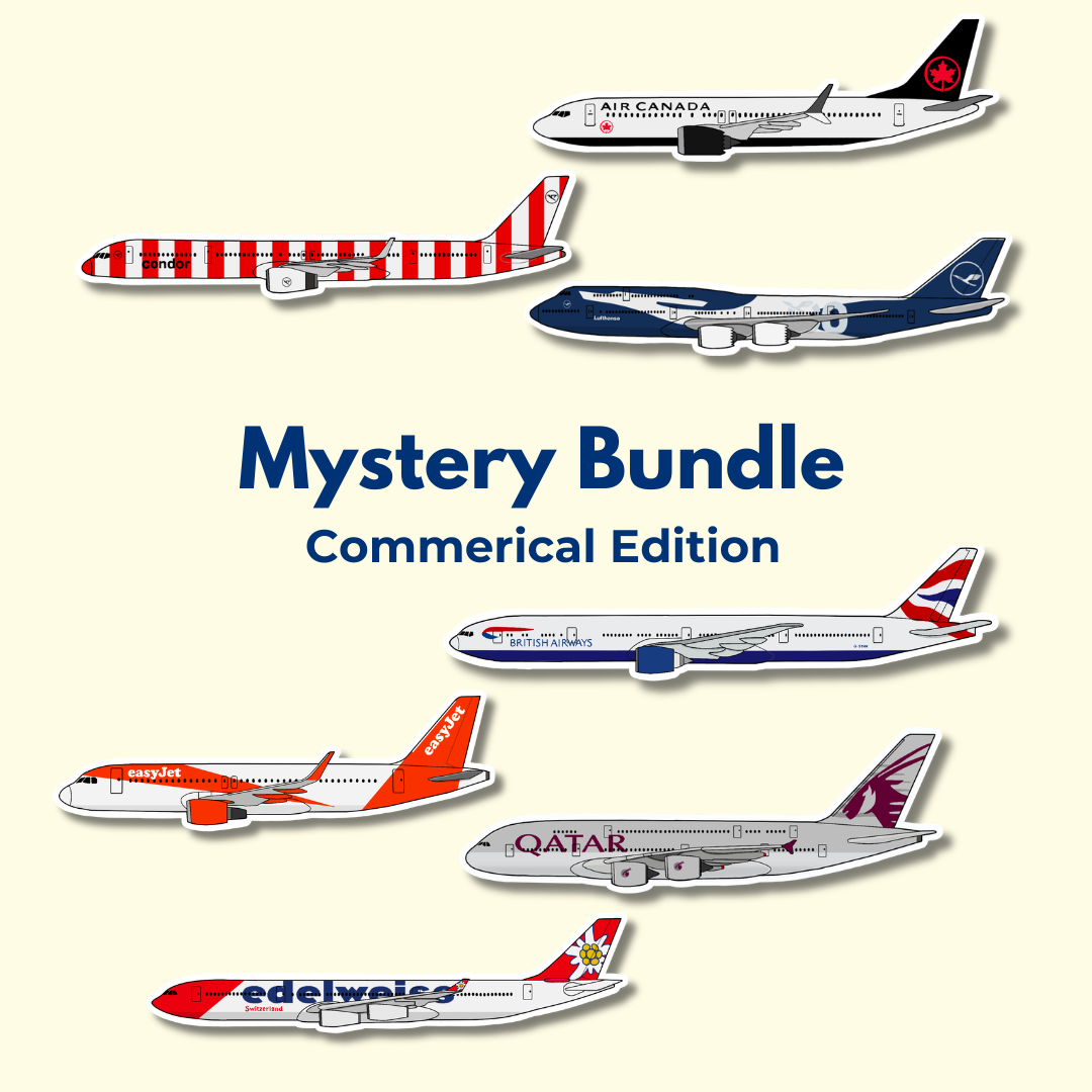 Mystery Commercial Sticker Bundle