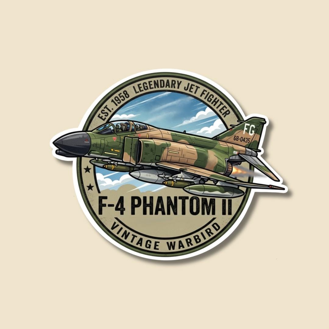 F4 Phantom Sticker