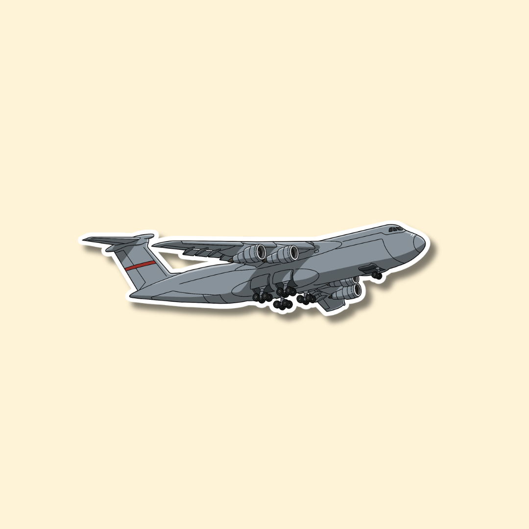 C-5 Galaxy Military Sticker