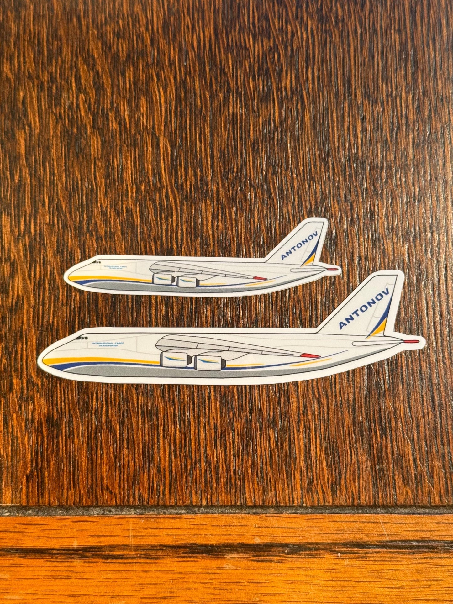 Antonov 124 Airplane Sticker