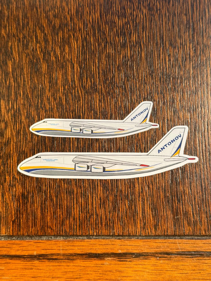 Antonov 124 Airplane Sticker