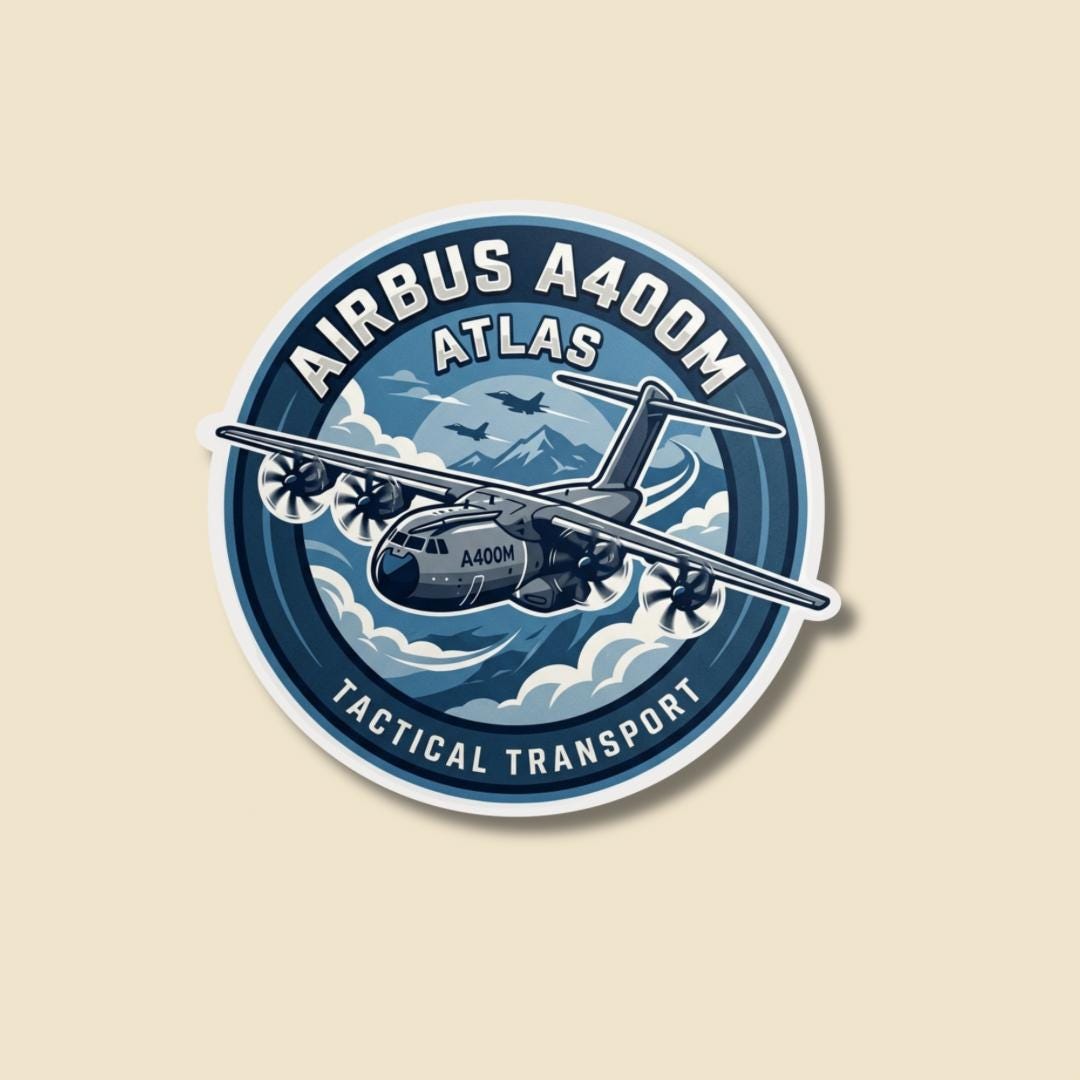A400M Military Sticker