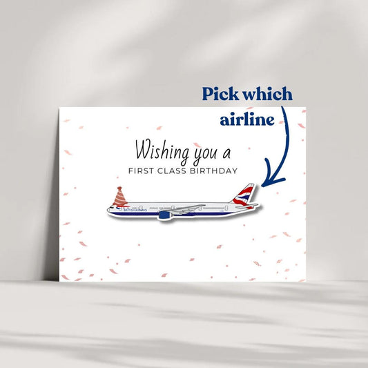 777 Boeing Birthday Card