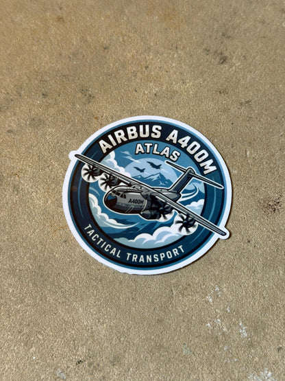 A400M Military Sticker