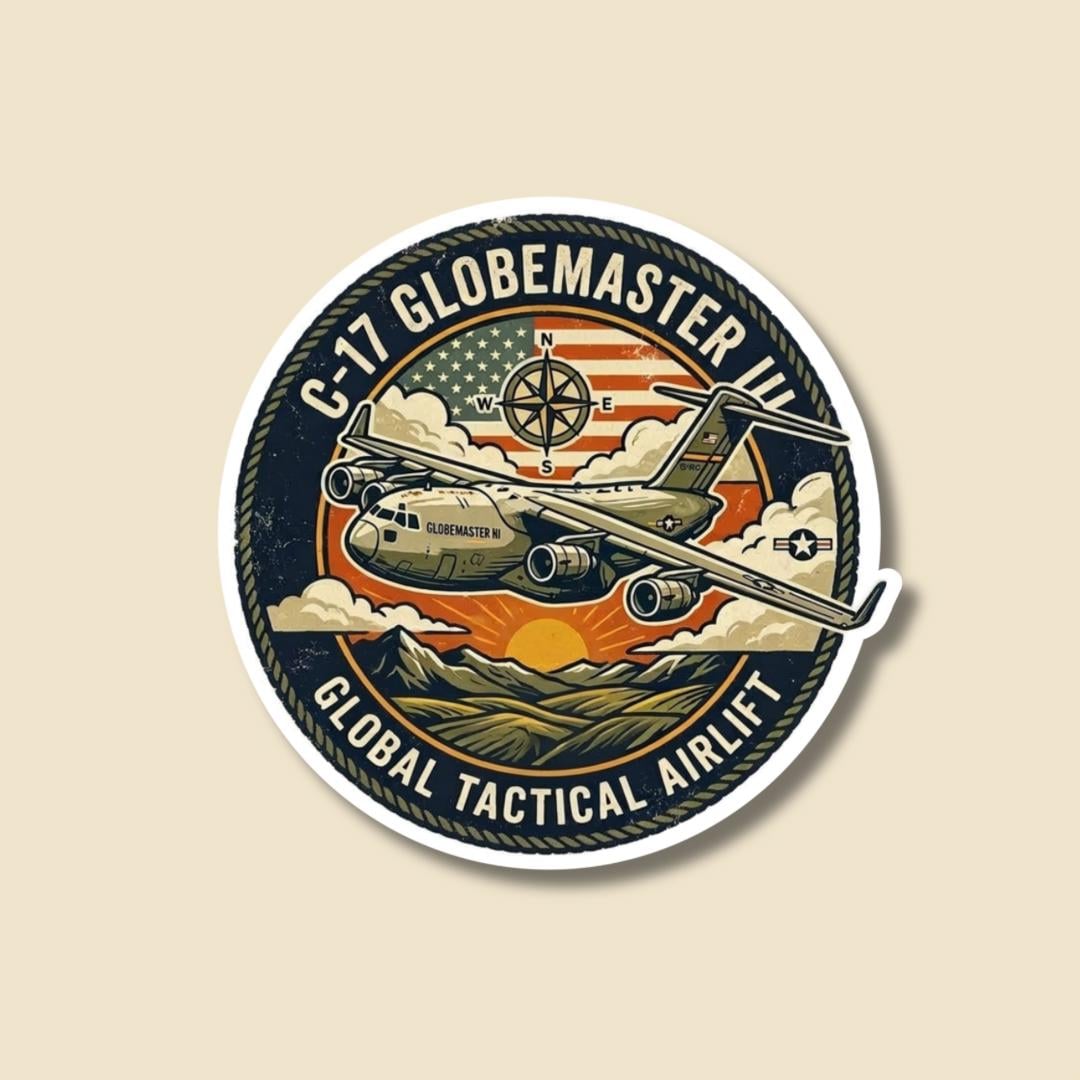 C17 Globemaster Sticker