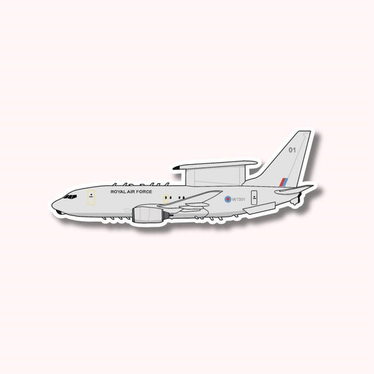 E-7 Wedgetail Boeing Airplane Sticker