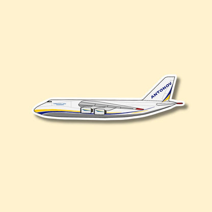 Antonov 124 Airplane Sticker