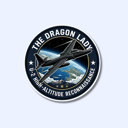 U2 Dragon Lady Sticker